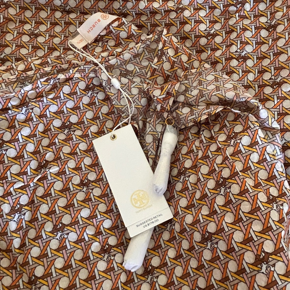 Tory Burch Multicolor Geometric Pareo Wrap